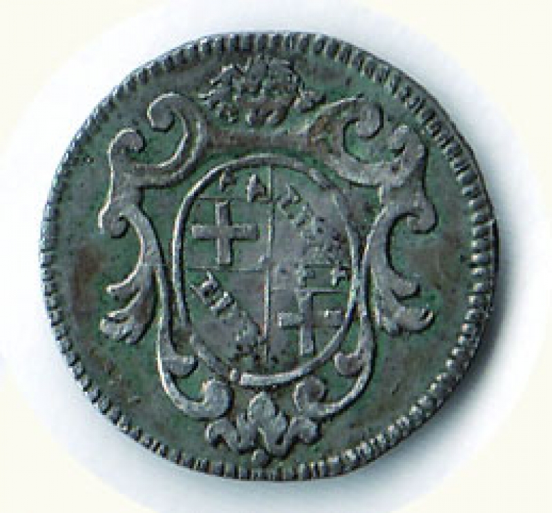 reverse: ROMA - Clemente XII (1730-1740) - Carlino sd -