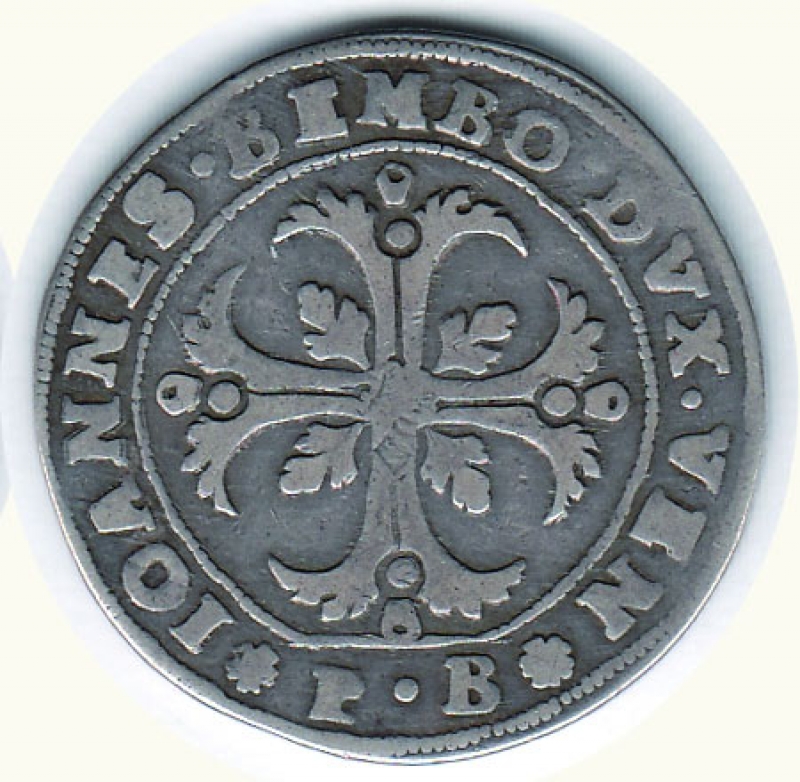reverse: VENEZIA - Giovanni Bembo (1615-1618) - Mezzo Scudo della Croce