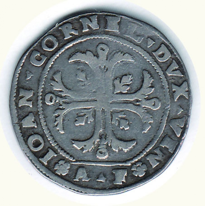 reverse: VENEZIA - Giovanni I Corner (1625-1629) - Mezzo Scudo della Croce