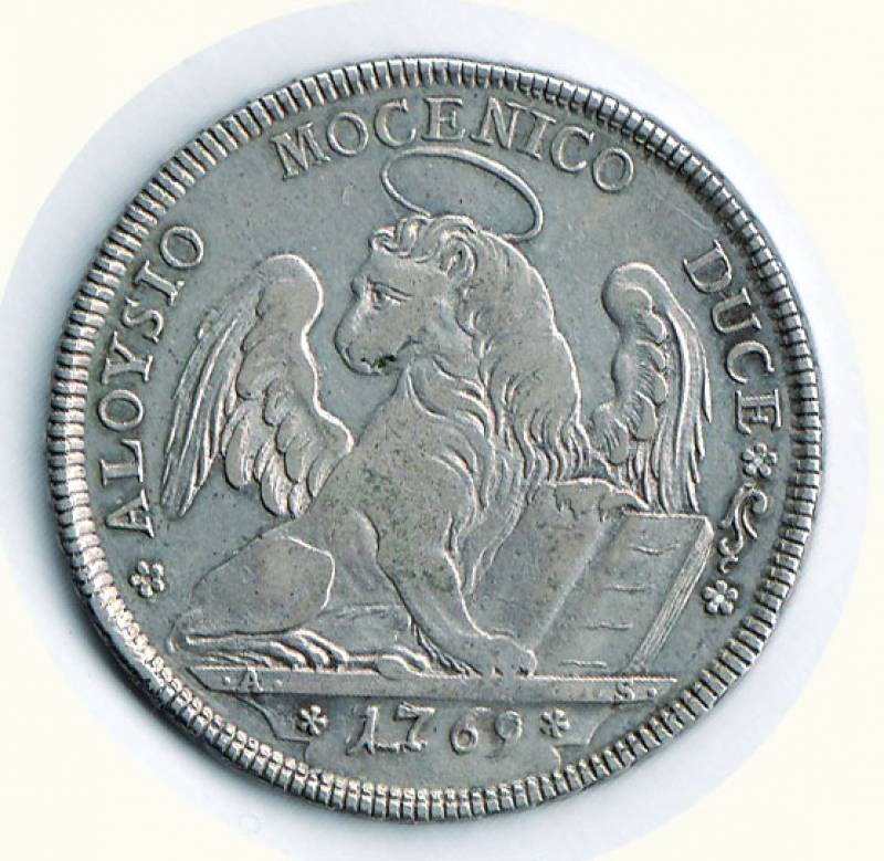 reverse: VENEZIA - Alvise IV Mocenigo 1769 - Tallero per il Levante.