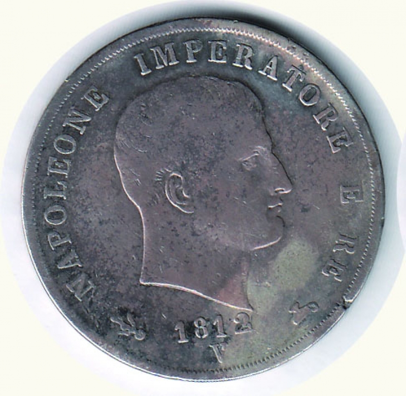 obverse: VENEZIA - Napoleone - 5 Lire 1812.