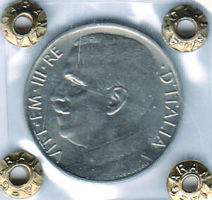 obverse: REGNO D ITALIA  Vittorio Emanuele III - 50 centesimi 1920