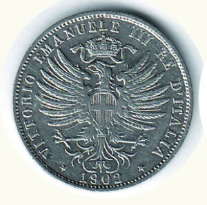 obverse: VITTORIO EMANUELE III -  25 Cent. 1902.