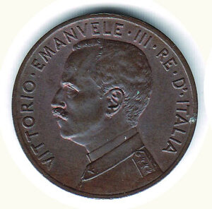 obverse: VITTORIO EMANUELE III - 5 centesimi 1913