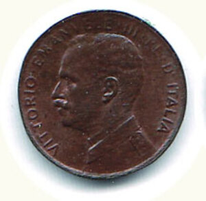 obverse: VITTORIO EMANUELE III -  1 Cent. 1918.