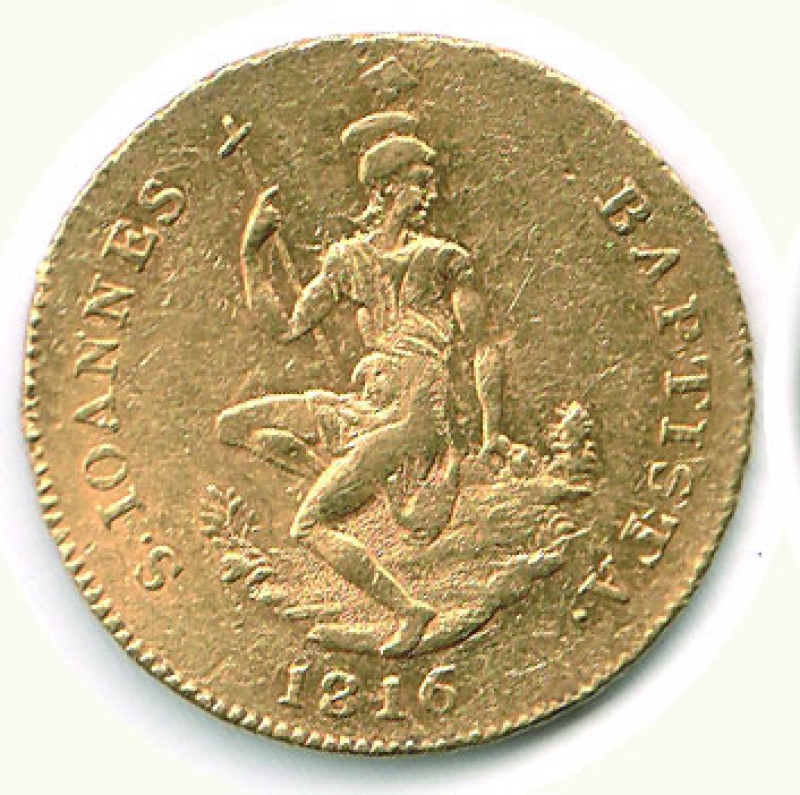 obverse: FIRENZE - Ferdinando III (1790-1824) - Ruspone da 3 Zecchini 1816