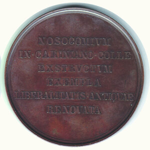 reverse: GENOVA - Duchessa di galliera - Medaglia 1807