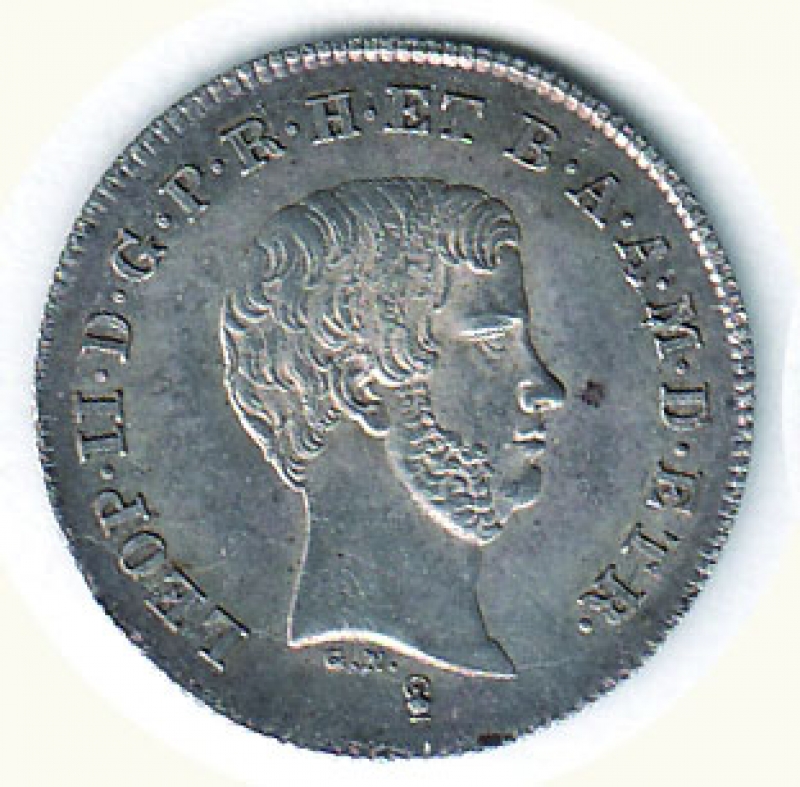 obverse: FIRENZE - Leopoldo II - Paolo 1842 - Bellissima patina.