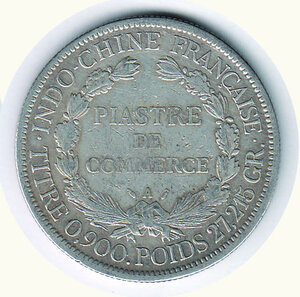 reverse: INDOCINA - Colonia francese - Piastra di Commercio 1889
