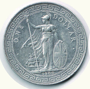obverse: INGHILTERRA Vittoria - Trade Dollar 1900