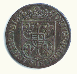 reverse: RETHEL - Carlo I Gonzaga Nevers (1627-1637) - Duca di Mantova e Rethel - Liard 1613.  richiesta 50