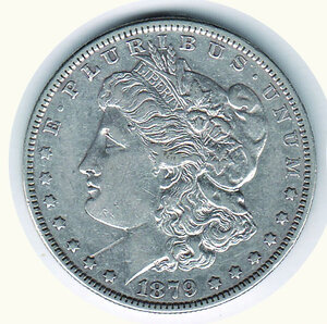 obverse: STATI UNITI - Dollaro Morgan 1879.