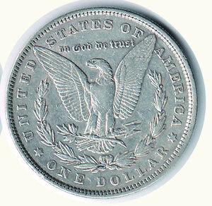 reverse: STATI UNITI - Dollar 1884 - Morgan