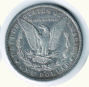 reverse: STATI UNITI - Dollaro Morgan 1891 -  O .