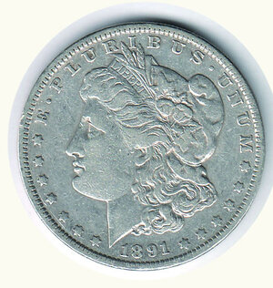 obverse: STATI UNITI - Dollar 1891 - Morgan