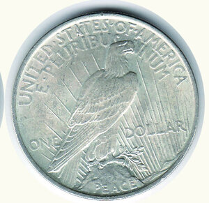 reverse: STATI UNITI - Dollaro Peace 1923