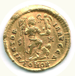 reverse: TEODOSIO (379-395) - Solido - Zecca Sirmium.