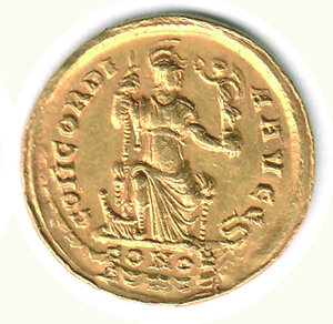 reverse: ARCADIO (383-408) - Solido - zecca Costantinopoli;