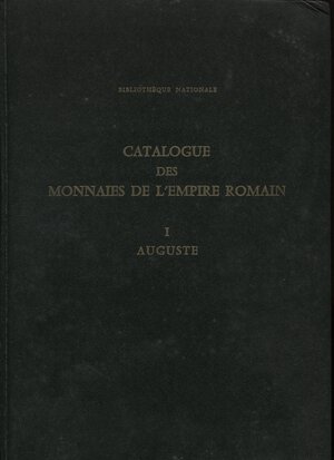 obverse: GIARD J-B. – Catalogue des monnaie de l’empire romain  I. Auguste. Paris, 1988. Pp. 258, tavv. 72. Ril. editoriale, buono stato, ottima documentazione.