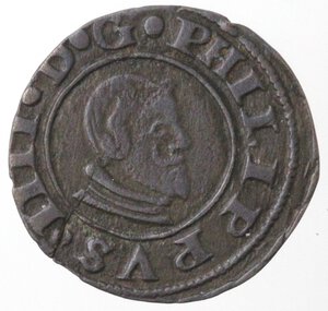 obverse: Spagna. Cuenca. Filippo IV. 1621-1665. 16 Maravedis 1663. Ae. 