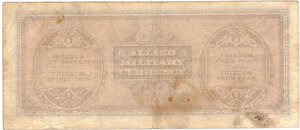 reverse: Banconote. Occupazione Americana. 100 Am lire 1943. Bilingue FLC. Gig AM 12A. 