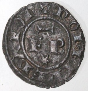 obverse: Messina. Federico II. 1197-1250. Denaro del 1247/1248, con FR e croce con cerchietto. MI. 