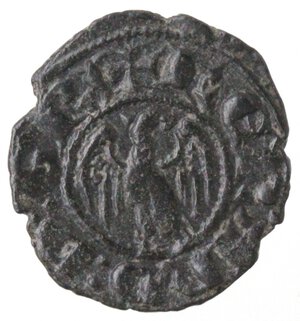 reverse: Messina. Ferdinando I. 1412-1416. Denaro. MI. 