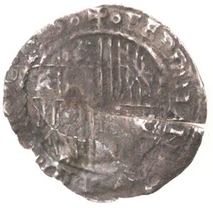 obverse: Messina. Ferdinando il Cattolico. 1479-1503. Mezzo Tarì. Ag. 