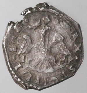 reverse: Messina. Filippo IV. 1621-1665. Tarì 1650, sigle IP MP. Ag. 