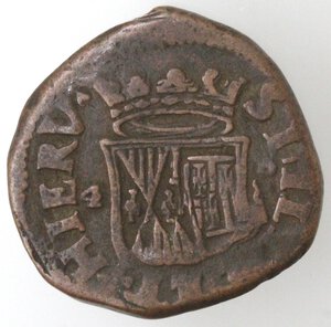 reverse: Napoli. Filippo IV. 1621-1665. Grano 1648. AE. 