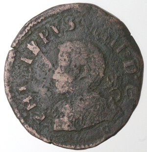 obverse: Napoli. Filippo IV. 9 Cavalli 1626. Ae. 