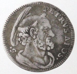reverse: Roma. Benedetto XIV. 1740-1758. Grosso. Ag. 