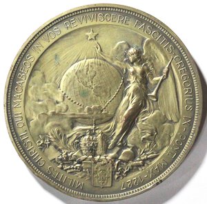 obverse: Medaglie. Argentina. Medaglia 1934 per l Anno Santo 1934. Br dorato. 