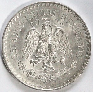 obverse: Messico. Peso 1938. Ag. 