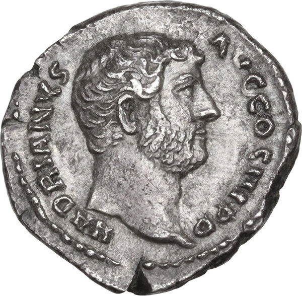 Hadrian (117-138).. AR Denarius, 134-138 AD