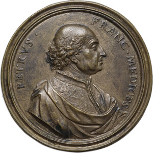 obverse: Pierfrancesco de’ Medici, Il Vecchio (1430-1475). Medaglia con bordo modanato