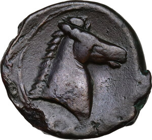 reverse: AE 19.5 mm. Circa 330-300 BC. Uncertain mint