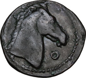 reverse: AE 20 mm. Circa 300-264 BC. Uncertain mint