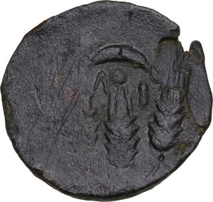 reverse: AE Shekel. Circa 241-215 BC. Uncertain mint