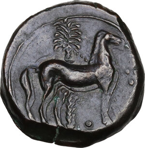 reverse: AE 17 mm. Circa 375/50-340/25 BC. Uncertain mint in Sicily or Sardinia