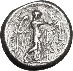 reverse: Anonymous. AR Didrachm, 265-242 AD. Neapolis(?)