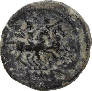 reverse: L–T series. AE Sextans, 214-212 BC, Luceria mint