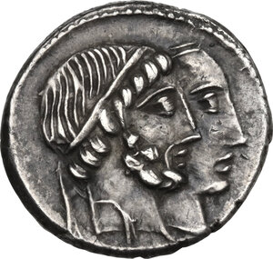 obverse: C. Censorinus.. AR Denarius, 88 BC