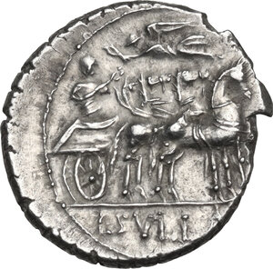 reverse: L. Manlius Torquatus.. AR Denarius, 82 BC