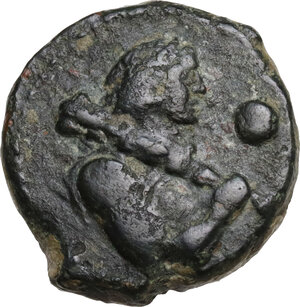 obverse: Northern Apulia, Venusia. AE Uncia, c. 210-200 BC
