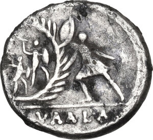 reverse: C. Numonius Vaala.. Fourrée Denarius, c. 41 BC