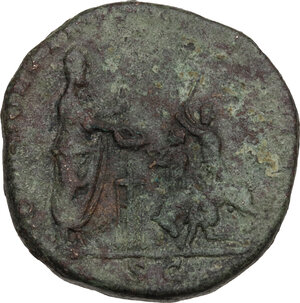reverse: Commodus (177-192).. AE Sestertius, 192 AD