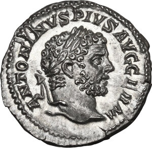 obverse: Caracalla (198-217).. AR Denarius. 213-217 AD