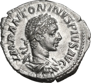 obverse: Elagabalus (218-222 AD).. AR Denarius