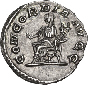 reverse: Julia Paula, first wife of Elagabalus (218-222).. AR Denarius, Rome mint